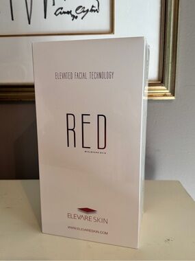 NIB Elevare Skin RED LED Light Therapy Device - Brand New & Factory Sealed!